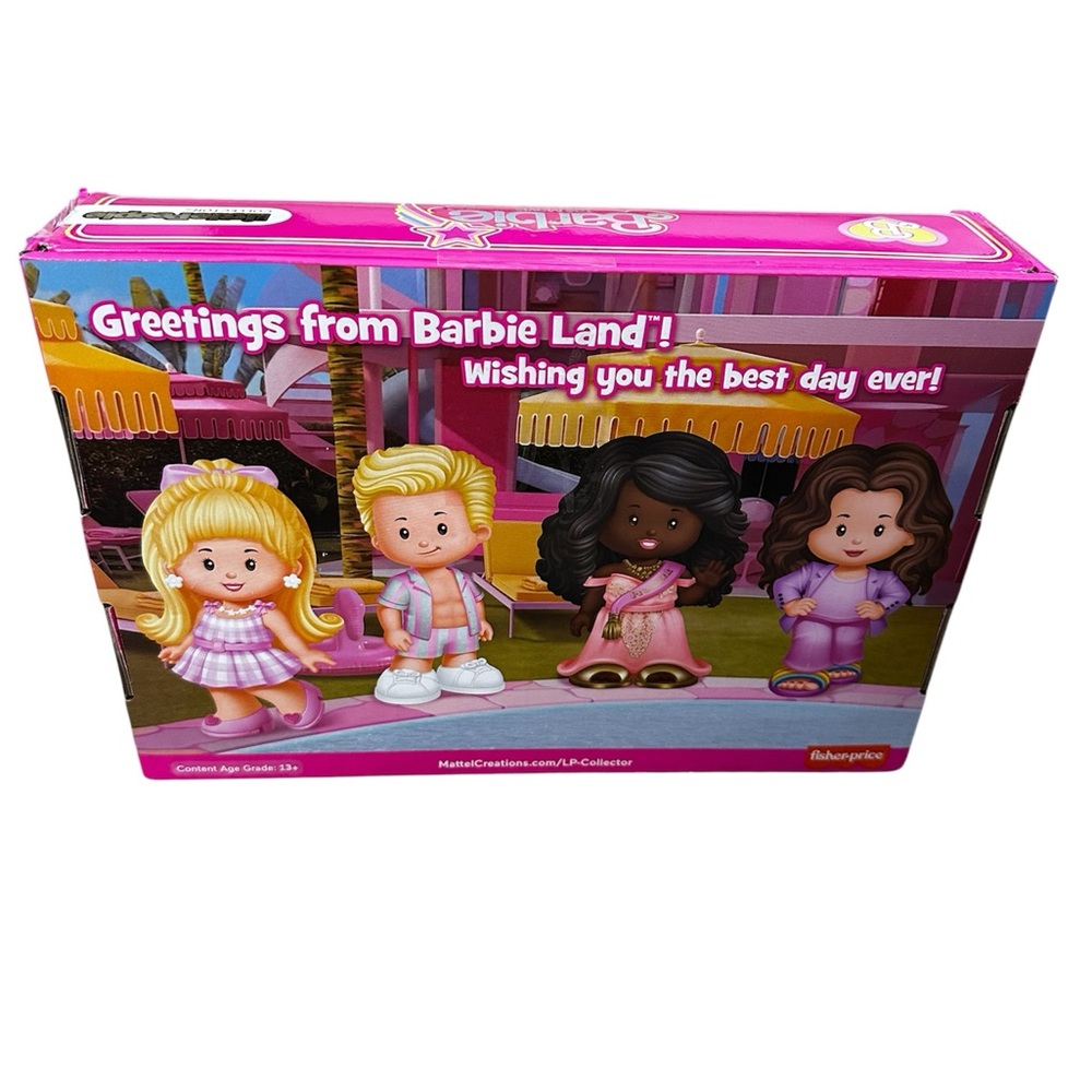 Fisher-Price Little People Collector Barbie The Movie Special Edition Set - Picture 2 of 6